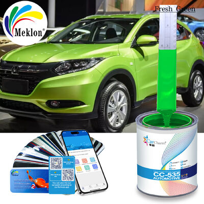 टिकाऊ, हानिरहित, चमकीला हरा कार पेंट, मौसमरोधी, तैयार मिश्रित कार स्प्रे पेंट