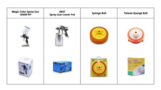 मल्टी ब्रांड साइज़ वैकल्पिक कार ब्यूटी सैंडपेपर उच्च दक्षता के साथ
