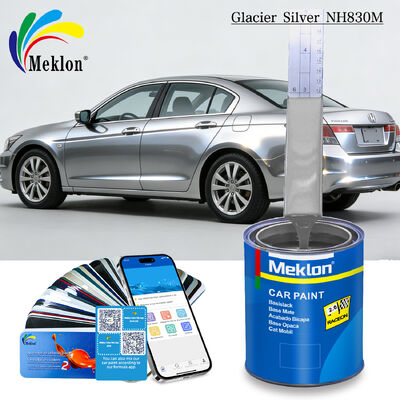 एंटी स्क्रैच रेडी मिश्रित कार पेंट स्प्रे हीटप्रूफ प्रैक्टिकल सिल्वर कलर