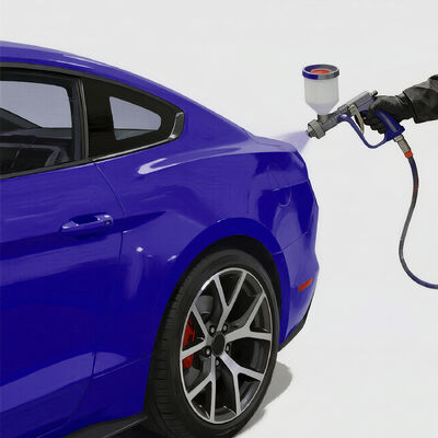 मेक्लोन एमके-208 2K ब्लू स्क्रैच प्रतिरोधी कम वीओसी उत्सर्जन ऑटोमोटिव मरम्मत के लिए कार पेंट को परिष्कृत करें