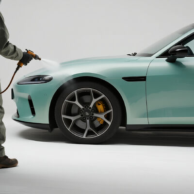 एक्रिलिक राल ग्रीन पर्ल खरोंच प्रतिरोधी कम VOC ऑटोमोटिव मरम्मत के लिए कार पेंट परिष्कृत करें