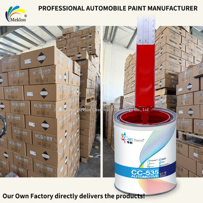 ऑटो मरम्मत और नवीनीकरण के लिए 2K स्कार्लेट ऐक्रेलिक कार पेंट