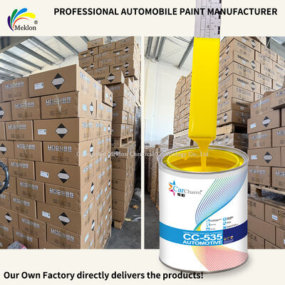 2K नींबू पीला एक्रिलिक पेंट ऑटोमोटिव कार रिफाइनिंग कोटिंग और पेंट औद्योगिक उपयोग कार मरम्मत और नवीनीकरण