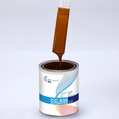 तेजी से सूखना 1K नारंगी लाल चांदी ऐक्रेलिक पेंट ऑटोमोटिव कार रिफाइनिंग कोटिंग और पेंट औद्योगिक उपयोग कार मरम्मत और नवीनीकरण