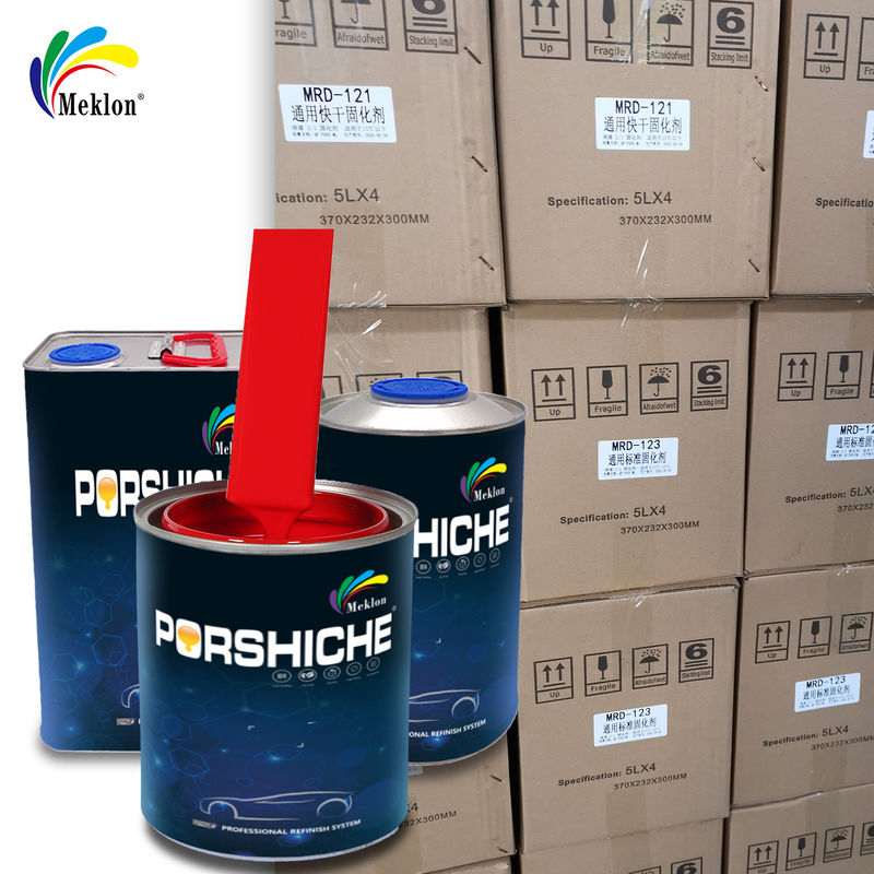 आईएसओ एमएसडीएस कार पेंट टॉप कोट गंधहीन लाल नारंगी रंग इको फ्रेंडली ऑटोमोटिव पेंट