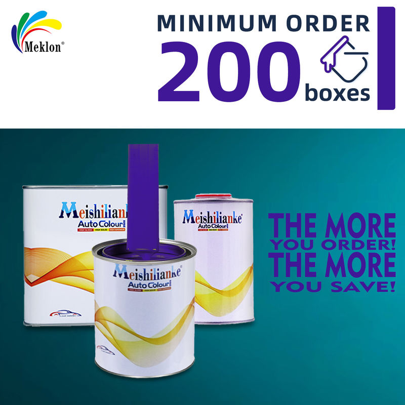 एक्रिलिक 1K 2K रंग कार बॉडी पेंट स्प्रे कार धातु रंग ऑटोमोटिव पेंट मरम्मत के लिए कार परिष्करण कोटिंग