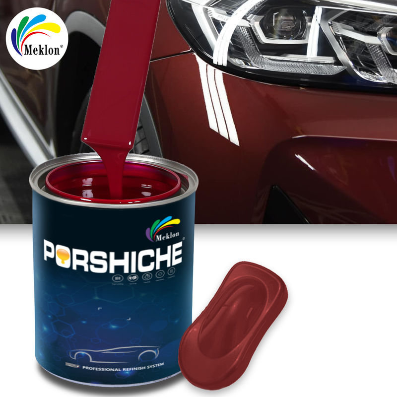 कारखाने के मूल रंग के साथ मिलान उच्च लागत प्रभावीता के लिए शराब लाल कार मरम्मत और पेंटिंग