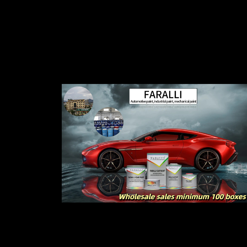 एंटी-संक्षारण और फफूंदीरोधी ऑटोमोटिव बेस कोट क्लियर कोट पेंट मल्टीसीन