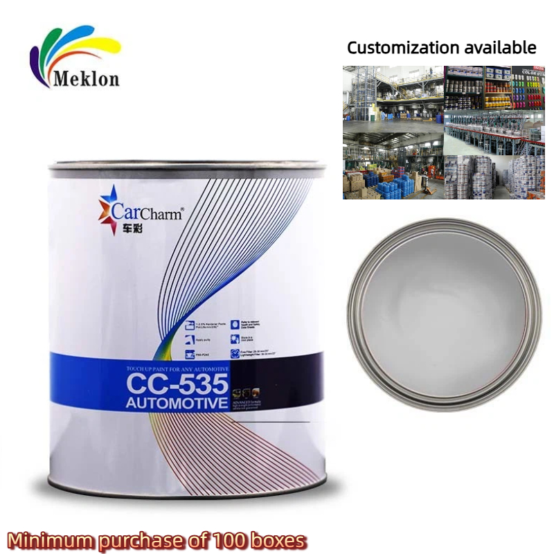 रंग स्थिरता और दीर्घायु के साथ मोती तैयार मिश्रित कार पेंट