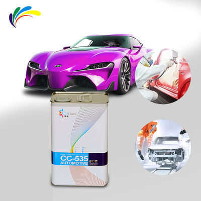 एक कार पेंट फैक्ट्री जो उच्च चमकदार एक्रिलिक कार मरम्मत पेंट के उत्पादन और व्यापार को एकीकृत करती है