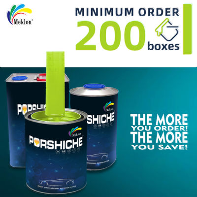 2K पीला हरा कार पेंट स्थायित्व के लिए विशेष एंटी-जंग सामग्री