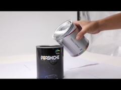 निर्माता 1K बढ़िया सफेद सिल्वर पर्ल ऐक्रेलिक पेंट ऑटोमोटिव कार रिफिनिश सिल्वर पेंट