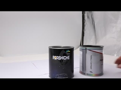 उच्च कठोरता और खरोंच प्रतिरोध के लिए 2K ब्लैक कार पेंट टॉप कोट